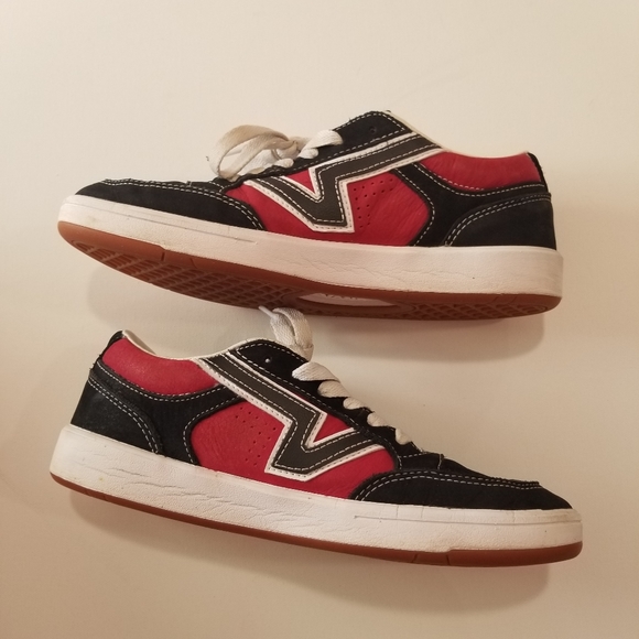 Vans CC Lowland Black and Chili Pepper Sneakers EXCELLENT Condition - Picture 11 of 13